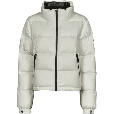 Χοντρό μπουφάν Superdry ALPINE LUXE DOWN JACKET Άσπρο FR 38 θηλυκός Χοντρό μπουφάν Superdry ALPINE LUXE DOWN JACKET Άσπρο FR 38 θηλυκός