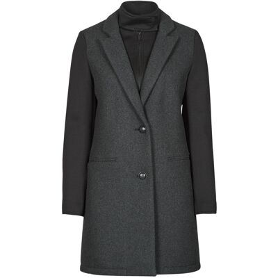 Παλτό Ikks HERRO Grey Extra Small θηλυκός Παλτό Ikks HERRO Grey Extra Small θηλυκός