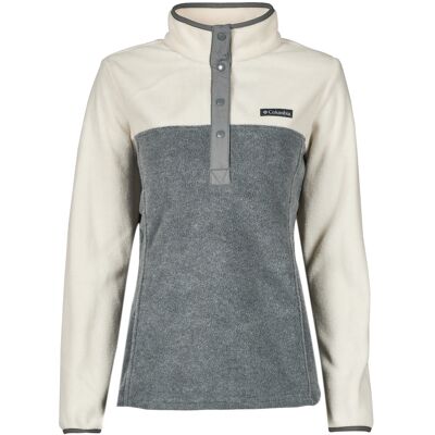 Columbia Benton Springs Half Snap™ Pullover (2085651) - γκρι μελανζέ/κρεμ Columbia Benton Springs Half Snap™ Pullover (2085651) - γκρι μελανζέ/κρεμ