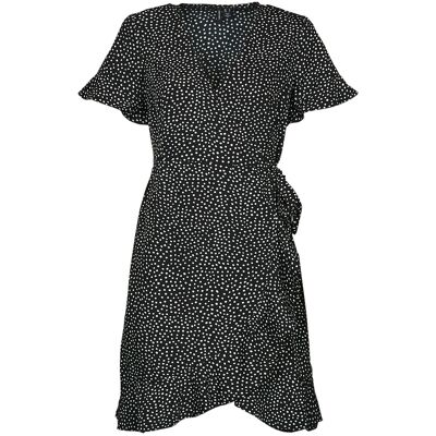 Κοντά Φορέματα Vero Moda VMHENNA Black Small Κοντά Φορέματα Vero Moda VMHENNA Black Small