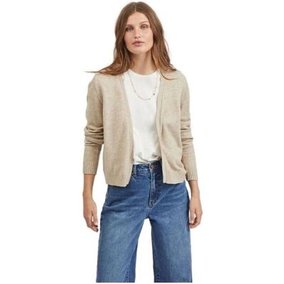 Μπουφάν / Ζακέτες Vila Ril Short Cardigan - Natural Melange Beige Small θηλυκός Μπουφάν / Ζακέτες Vila Ril Short Cardigan - Natural Melange Beige Small θηλυκός