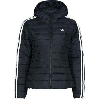 Χοντρό μπουφάν adidas SLIM JACKET Black FR 44 θηλυκός Χοντρό μπουφάν adidas SLIM JACKET Black FR 44 θηλυκός