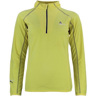 Fleece Peak Mountain Sweat polaire 1/2 zip femme AFINE Yellow Small θηλυκός Fleece Peak Mountain Sweat polaire 1/2 zip femme AFINE Yellow Small θηλυκός