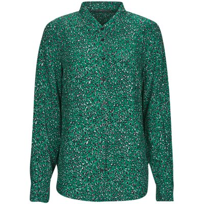 Πουκάμισα Ikks BW12095 Green FR 40 θηλυκός Πουκάμισα Ikks BW12095 Green FR 40 θηλυκός