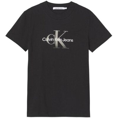 T-shirt με κοντά μανίκια Calvin Klein Jeans J20J219797BEH Black Small θηλυκός T-shirt με κοντά μανίκια Calvin Klein Jeans J20J219797BEH Black Small θηλυκός