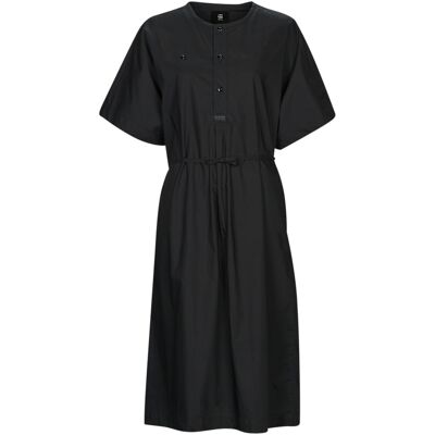 Μακριά Φορέματα G-Star Raw adjustable waist dress Black Extra Small θηλυκός Μακριά Φορέματα G-Star Raw adjustable waist dress Black Extra Small θηλυκός