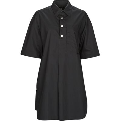 Κοντά Φορέματα G-Star Raw shirt dress 2.0 Black Extra Small Κοντά Φορέματα G-Star Raw shirt dress 2.0 Black Extra Small