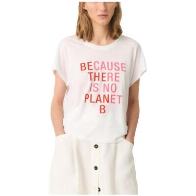 T-shirt με κοντά μανίκια Ecoalf GATSRIOTS1272WS22 Άσπρο Extra Small θηλυκός T-shirt με κοντά μανίκια Ecoalf GATSRIOTS1272WS22 Άσπρο Extra Small θηλυκός