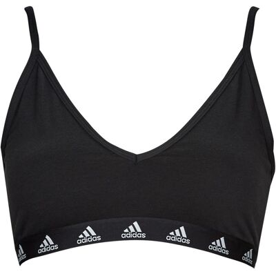 Αθλητικά μπουστάκια adidas PUREB LS BRA Black Extra Large θηλυκός Αθλητικά μπουστάκια adidas PUREB LS BRA Black Extra Large θηλυκός