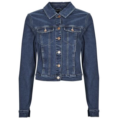 Τζιν Μπουφάν/Jacket Vero Moda VMLUNA LS SLIM DNM JACKET MIX GA NOOS Μπλέ Extra Small θηλυκός Τζιν Μπουφάν/Jacket Vero Moda VMLUNA LS SLIM DNM JACKET MIX GA NOOS Μπλέ Extra Small θηλυκός