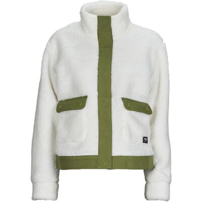 Fleece Vans TEVIS SHERPA JACKET Άσπρο Small θηλυκός Fleece Vans TEVIS SHERPA JACKET Άσπρο Small θηλυκός