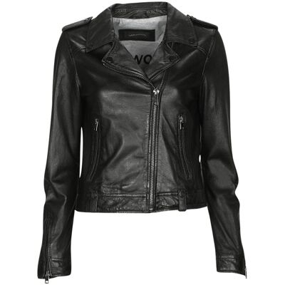 Δερμάτινο Μπουφάν Oakwood PRINCESS 6 Black Medium θηλυκός Δερμάτινο Μπουφάν Oakwood PRINCESS 6 Black Medium θηλυκός