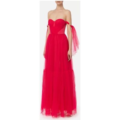 Φορέματα Elisabetta Franchi AB46532E2 Red IT 42 θηλυκός Φορέματα Elisabetta Franchi AB46532E2 Red IT 42 θηλυκός