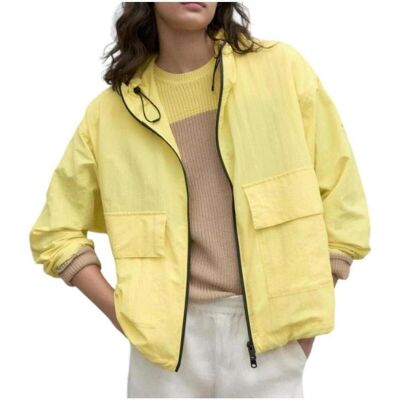 Παλτό Ecoalf GAJKNEVIS0410WS23 52 Yellow Medium θηλυκός Παλτό Ecoalf GAJKNEVIS0410WS23 52 Yellow Medium θηλυκός