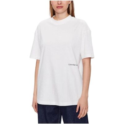 T-shirt με κοντά μανίκια Calvin Klein Jeans J20J221629 YAF Άσπρο Extra Small θηλυκός T-shirt με κοντά μανίκια Calvin Klein Jeans J20J221629 YAF Άσπρο Extra Small θηλυκός