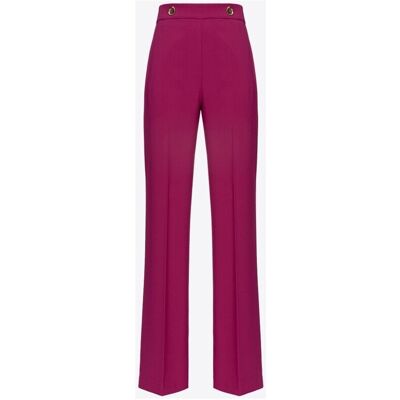 Παντελόνια Pinko 100055A14I Violet IT 40 θηλυκός Παντελόνια Pinko 100055A14I Violet IT 40 θηλυκός