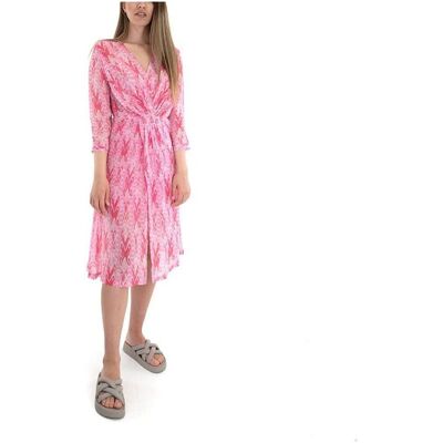 Φορέματα Replay DRESS WOMEN multicolour Extra Small θηλυκός Φορέματα Replay DRESS WOMEN multicolour Extra Small θηλυκός