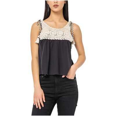 Μπλουζάκια με μακριά μανίκια Pepe jeans ORIANNA TOP WOMEN multicolour Small θηλυκός Μπλουζάκια με μακριά μανίκια Pepe jeans ORIANNA TOP WOMEN multicolour Small θηλυκός