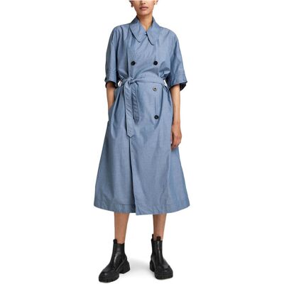 Φορέματα G-Star Raw HIGH TRENCH MIDI DRESS WOMEN multicolour Small θηλυκός Φορέματα G-Star Raw HIGH TRENCH MIDI DRESS WOMEN multicolour Small θηλυκός