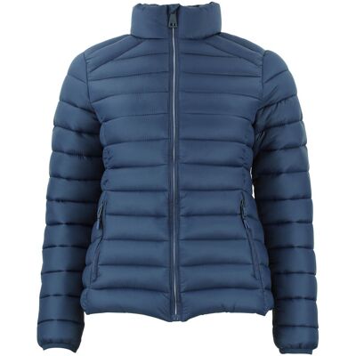 Peak Mountain Μπλε Πούπουλο - Down Jacket Peak Mountain Μπλε Πούπουλο - Down Jacket