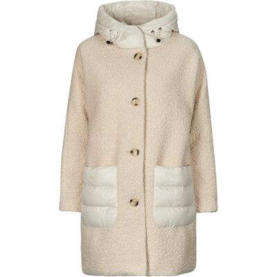 Παλτό Geox W CALITHE LONG COAT Beige FR 38 θηλυκός Παλτό Geox W CALITHE LONG COAT Beige FR 38 θηλυκός