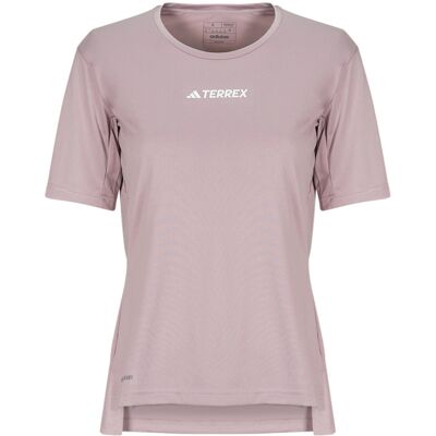 T-shirt με κοντά μανίκια adidas Multi T-Shirt Violet Extra Small θηλυκός T-shirt με κοντά μανίκια adidas Multi T-Shirt Violet Extra Small θηλυκός