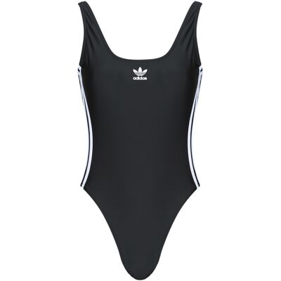 Μαγιό Ολόσωμο adidas Adicolor 3-Stripes Swimsuit Black FR 42 θηλυκός Μαγιό Ολόσωμο adidas Adicolor 3-Stripes Swimsuit Black FR 42 θηλυκός