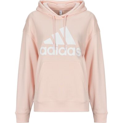 T-shirt με κουκούλα adidas Essentials Big Logo Oversized French Terry Hoodie Ροζ Small T-shirt με κουκούλα adidas Essentials Big Logo Oversized French Terry Hoodie Ροζ Small