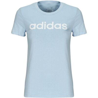 T-shirt με κοντά μανίκια adidas Essentials Slim Logo T-Shirt Μπλέ 2X-Small θηλυκός T-shirt με κοντά μανίκια adidas Essentials Slim Logo T-Shirt Μπλέ 2X-Small θηλυκός
