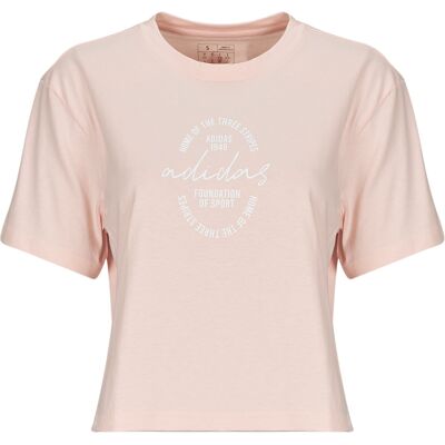T-shirt με κοντά μανίκια adidas Brand Love Signature Graphic T-Shirt Ροζ Large θηλυκός T-shirt με κοντά μανίκια adidas Brand Love Signature Graphic T-Shirt Ροζ Large θηλυκός