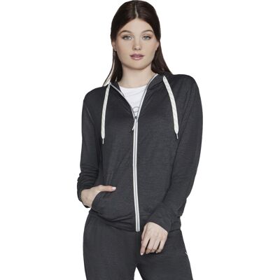 Ζακέτα Skechers Godri Swift Full Zip Hoodie Grey Extra Small θηλυκός Ζακέτα Skechers Godri Swift Full Zip Hoodie Grey Extra Small θηλυκός