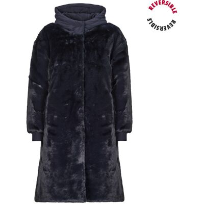 Παλτό Oakwood ANDOLA REVERSIBLE Μπλέ Small θηλυκός Παλτό Oakwood ANDOLA REVERSIBLE Μπλέ Small θηλυκός