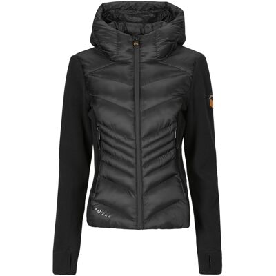 Μπουφάν Superdry HOODEED STORM FLEECE JACKET Black Extra Small θηλυκός Μπουφάν Superdry HOODEED STORM FLEECE JACKET Black Extra Small θηλυκός