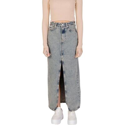 Μακρυές φούστες Calvin Klein Jeans FRONT SPLIT MAXI J20J222869 Μπλέ IT 40 Μακρυές φούστες Calvin Klein Jeans FRONT SPLIT MAXI J20J222869 Μπλέ IT 40