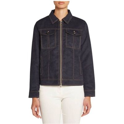 Σακάκια Geox W Licena Short Jkt Μπλέ FR 42 θηλυκός Σακάκια Geox W Licena Short Jkt Μπλέ FR 42 θηλυκός