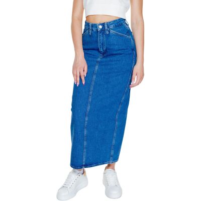 Μακρυές φούστες Calvin Klein Jeans POCKET MAXI J20J223680 Μπλέ IT 42 Μακρυές φούστες Calvin Klein Jeans POCKET MAXI J20J223680 Μπλέ IT 42