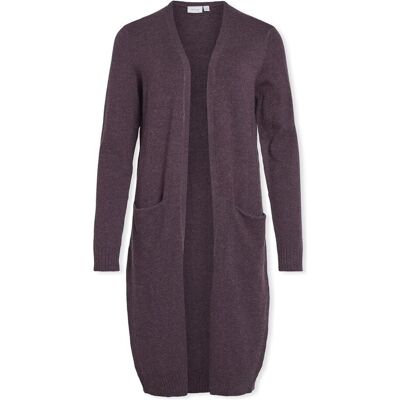 Παλτό Vila Noos Ril Long Cardigan - Plum Perfect Violet Medium θηλυκός Παλτό Vila Noos Ril Long Cardigan - Plum Perfect Violet Medium θηλυκός