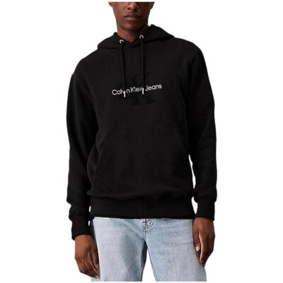T-shirt με κουκούλα Calvin Klein Jeans J30J326637 BEH Black Medium T-shirt με κουκούλα Calvin Klein Jeans J30J326637 BEH Black Medium