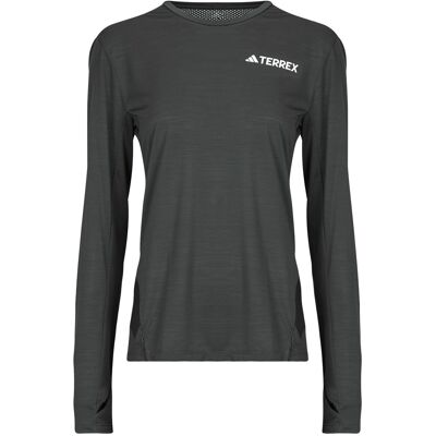 Μπλουζάκια με μακριά μανίκια adidas JL6341 Grey Small θηλυκός Μπλουζάκια με μακριά μανίκια adidas JL6341 Grey Small θηλυκός