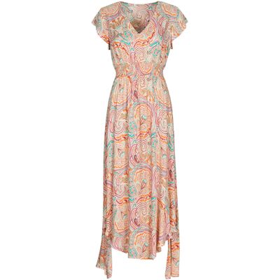 Μακριά Φορέματα Les Petites Bombes ALEXANDRIA Multicolour Medium θηλυκός Μακριά Φορέματα Les Petites Bombes ALEXANDRIA Multicolour Medium θηλυκός