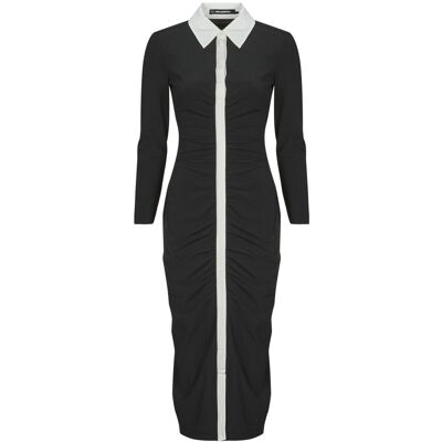 Μακριά Φορέματα Karl Lagerfeld LSLV POLO DRESS Black Small θηλυκός Μακριά Φορέματα Karl Lagerfeld LSLV POLO DRESS Black Small θηλυκός