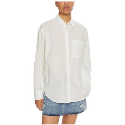 Μπλούζα Calvin Klein Jeans J20J224436 YAF Άσπρο Medium Μπλούζα Calvin Klein Jeans J20J224436 YAF Άσπρο Medium
