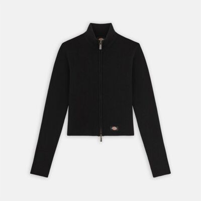 Μπουφάν / Ζακέτες Dickies East Helena Rib Black Extra Small θηλυκός Μπουφάν / Ζακέτες Dickies East Helena Rib Black Extra Small θηλυκός
