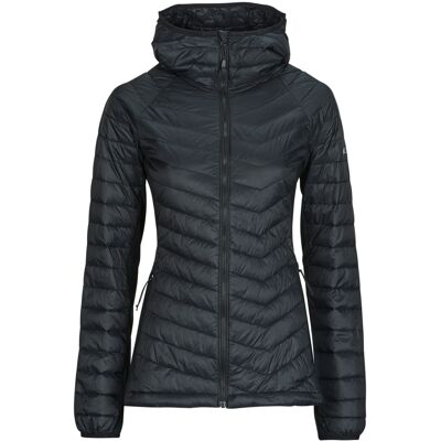 Χοντρό μπουφάν Columbia POWDER PASS II HYBRID HOODED JACKET Black Extra Small θηλυκός Χοντρό μπουφάν Columbia POWDER PASS II HYBRID HOODED JACKET Black Extra Small θηλυκός