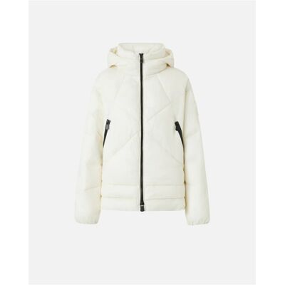 Μπουφάν Pinko 103822A1ZS Άσπρο Medium θηλυκός Μπουφάν Pinko 103822A1ZS Άσπρο Medium θηλυκός