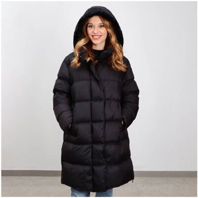 Παλτό Geox W Tahina Long Jkt Μπλέ FR 44 θηλυκός Παλτό Geox W Tahina Long Jkt Μπλέ FR 44 θηλυκός