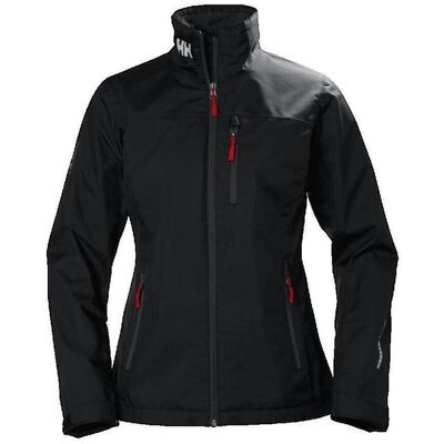 Σακάκια Helly Hansen W Crew Black Large θηλυκός Σακάκια Helly Hansen W Crew Black Large θηλυκός