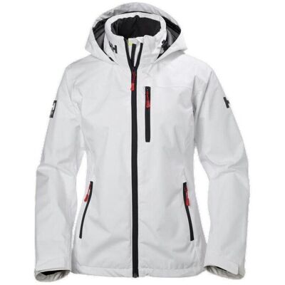 Σακάκια Helly Hansen W Crew Hooded Άσπρο Extra Large θηλυκός Σακάκια Helly Hansen W Crew Hooded Άσπρο Extra Large θηλυκός