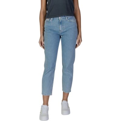 Tζιν σε ίσια γραμή Calvin Klein Jeans MOM J20J224516 Μπλέ US 32 / 28 θηλυκός Tζιν σε ίσια γραμή Calvin Klein Jeans MOM J20J224516 Μπλέ US 32 / 28 θηλυκός
