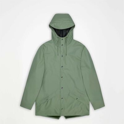 Αντιανεμικά Rains 12010r Long Jacket W3 Green Small θηλυκός Αντιανεμικά Rains 12010r Long Jacket W3 Green Small θηλυκός